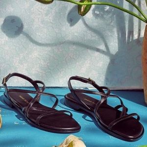 Sarah Flint Joy Sandal Black Sz. 6